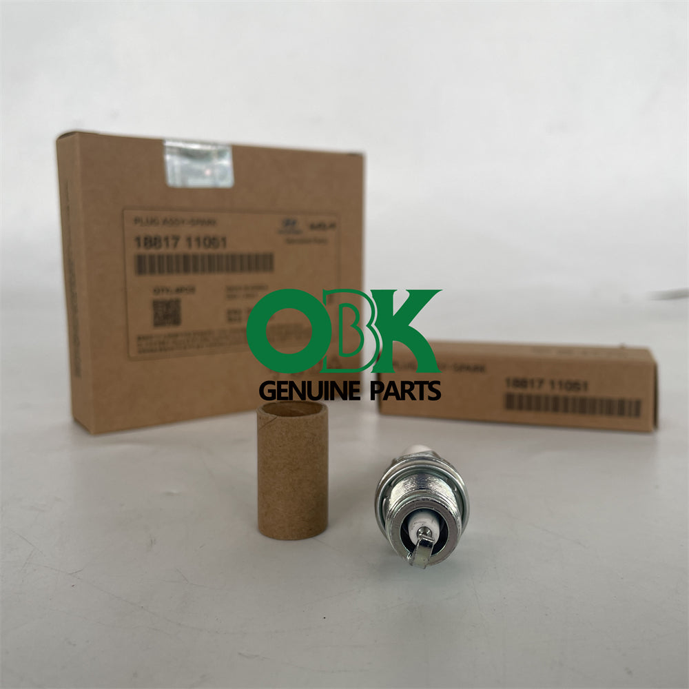 18817-11051 Iridium Spark Plugs For 1995-2011 Hyundai / Kia