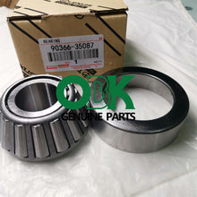 Load image into Gallery viewer, Genuine OEM Toyota bearing (for front drive pinion front) 90366-35087